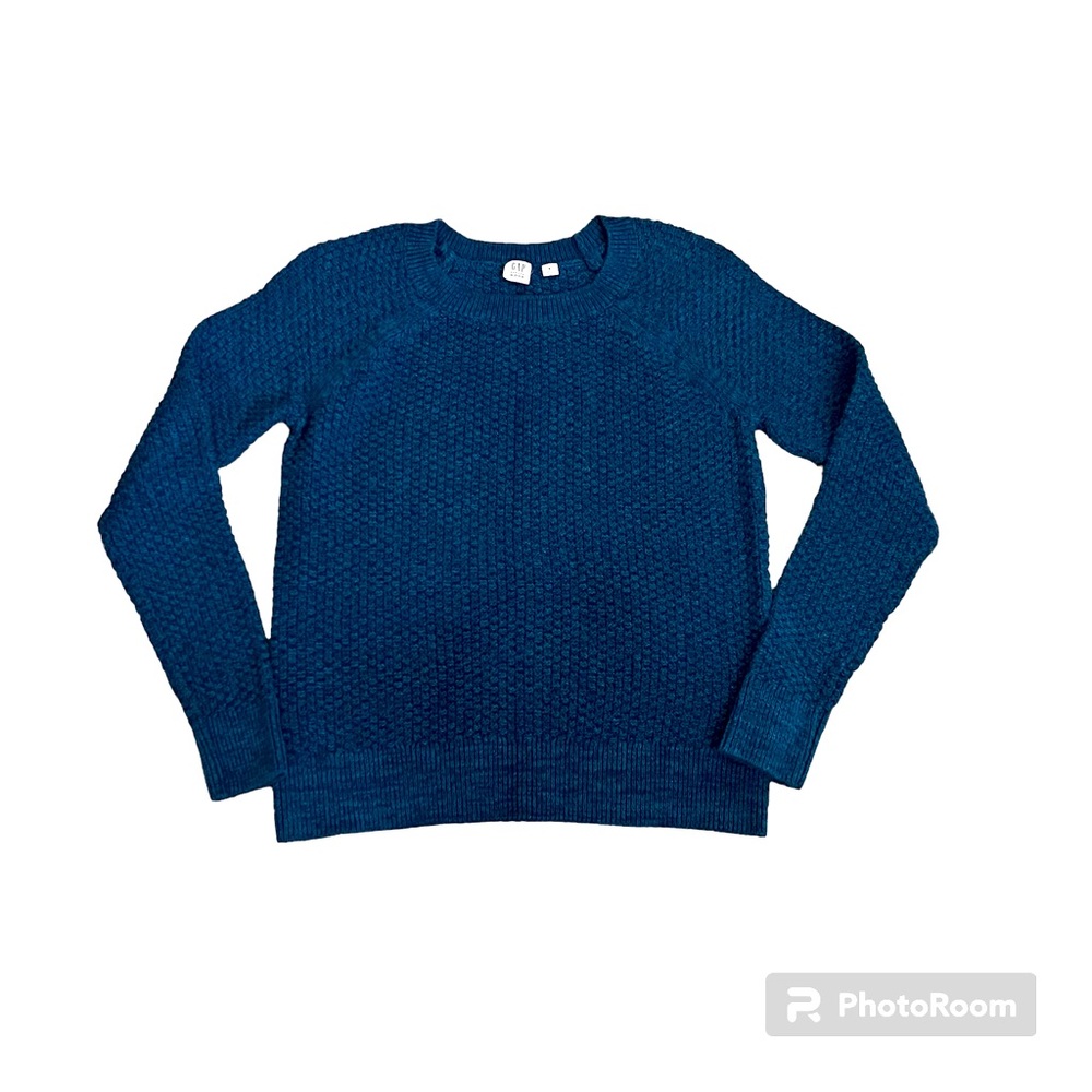 Womens Gap Brand Teal Long Sleeve Sweater Size S